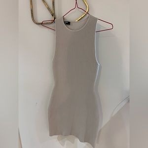 Aritzia Babaton Sculpt Knit Racer Mini Dress 2XS